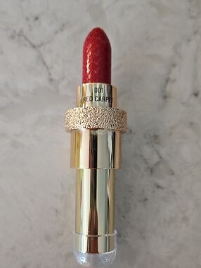 Jimmy Choo Seduction Collection Satin Lip Color, 0.12 oz, NIB, 001 Red Carpet